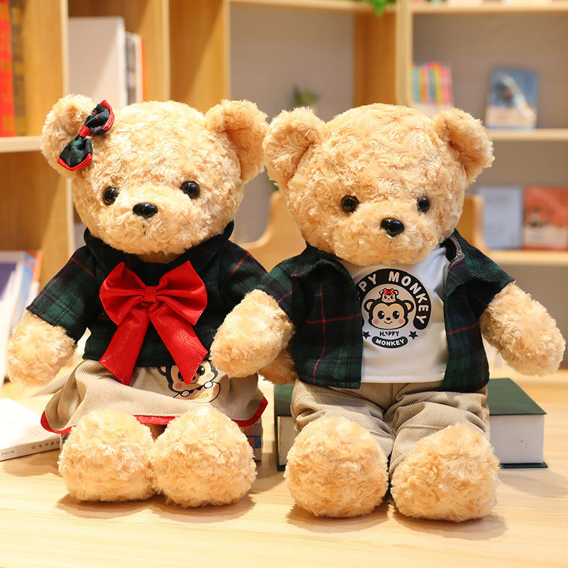 cute couple teddy bear