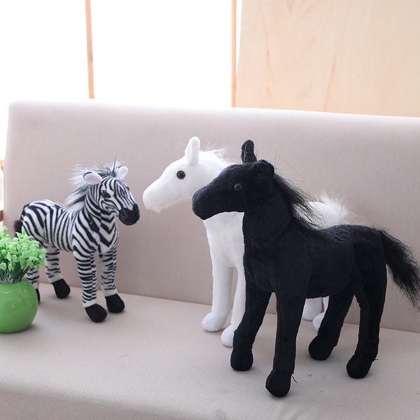 Horse & Zebra Soft Plush Toys Decoration