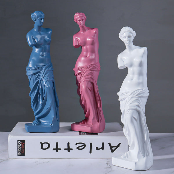 The Goddess Colorful Venus Sculpture 3 Colors Avaiable