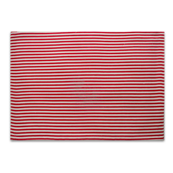 red stripe placemats set of 4