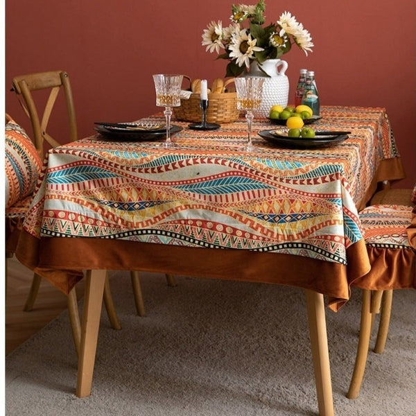 Morocco Style Table Cloths Style E