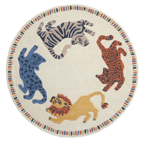 animals wonderland rug