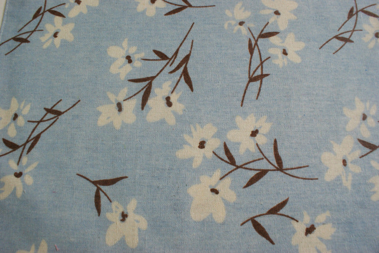 blue floral placemat set of four