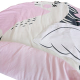 pink unicorn ROUND BABY blanket children PLAY MAT