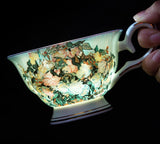 Vincent van gogh Artworks Flowers Painting Art Fine Bone China Tea Cups Set of Two