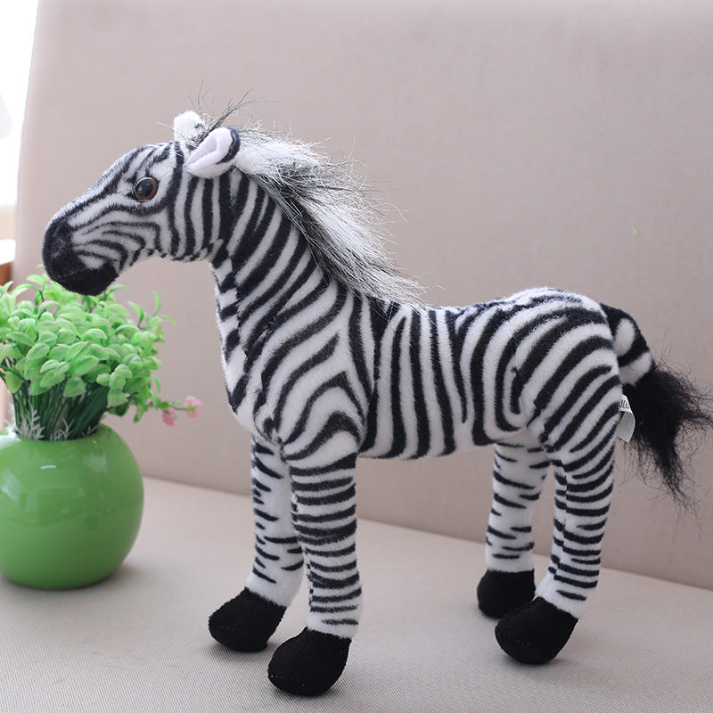 Horse & Zebra Soft Plush Toys Decoration