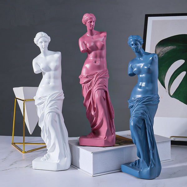 The Goddess Colorful Venus Sculpture 3 Colors Avaiable