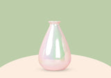 Pearl Effect Rainbow Ceramic Vases HANDMADE