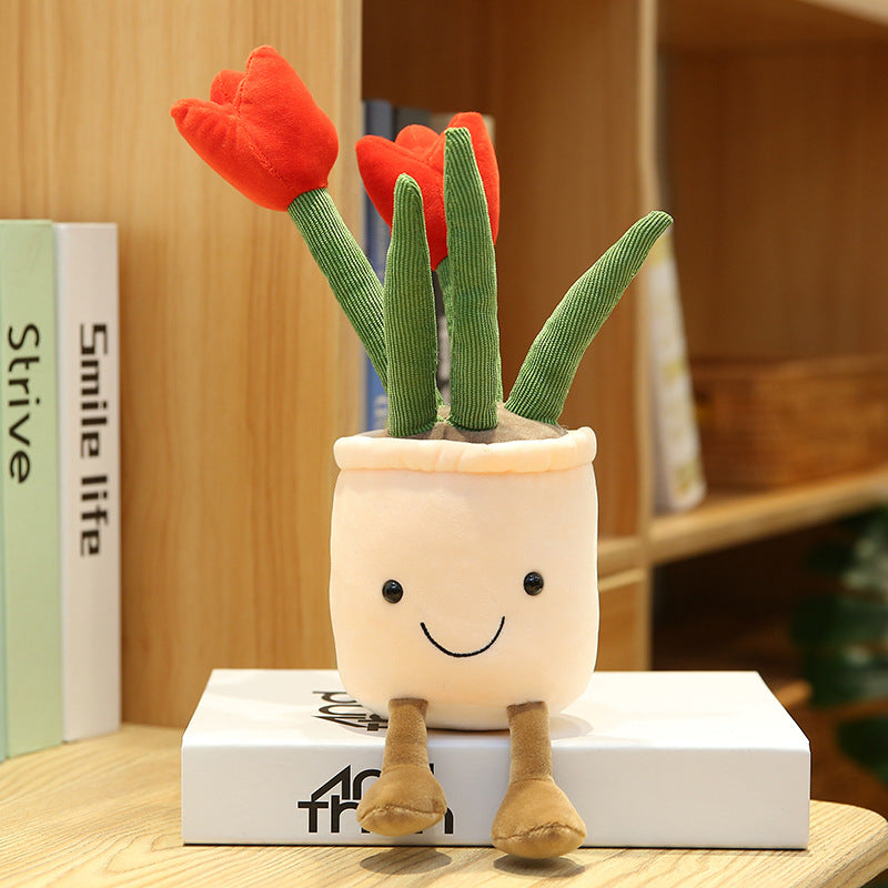 Tulip Plush Soft Toys Decoration